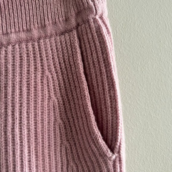 Rag & Bone 100% cashmere ribbed lavender joggers - Picture 6 of 10